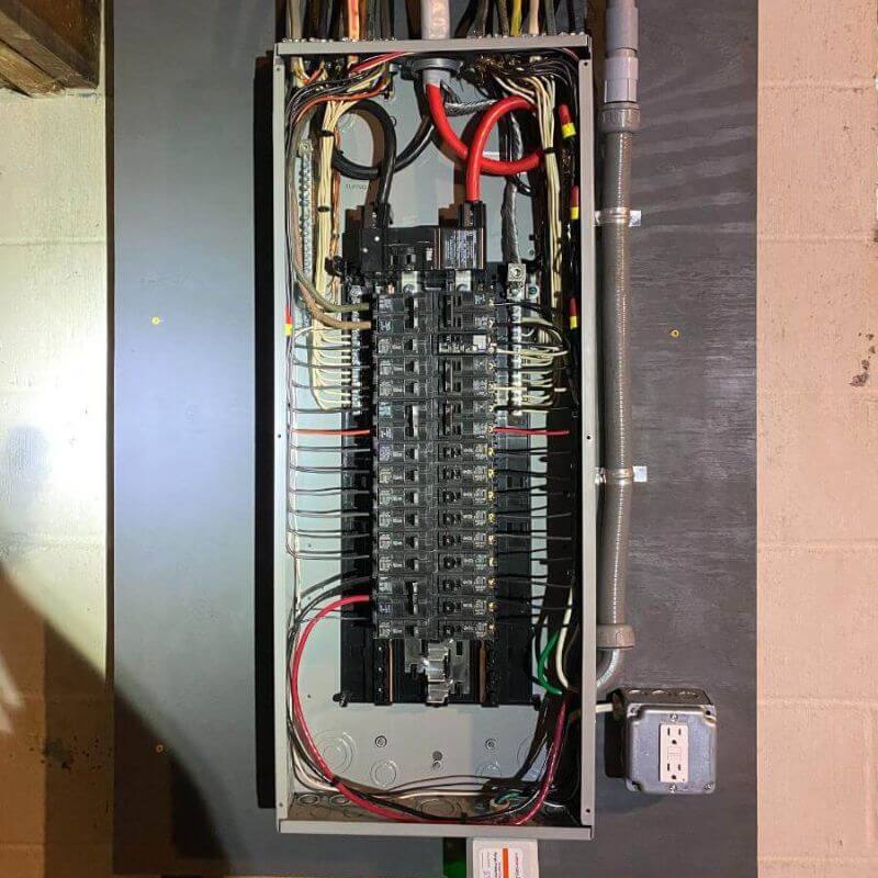 Electrical Panel Upgrade AFTER